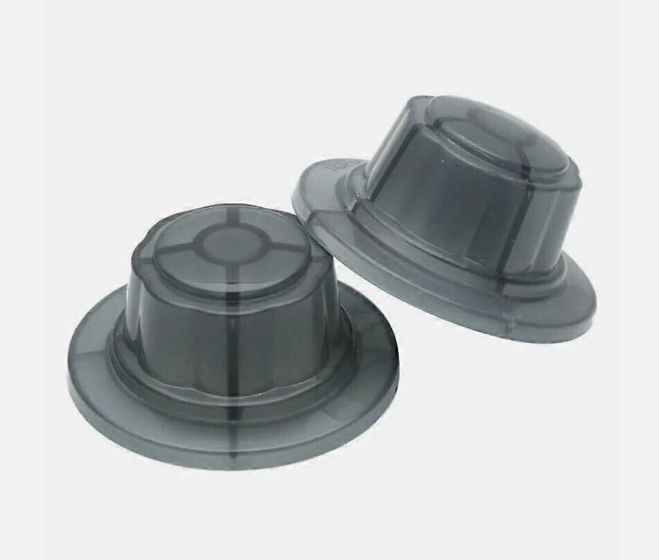 Fan Blade Screw Nut Covers Upgrade Kit Black, Durable Wear Resistant Universal Replacement Set of 2