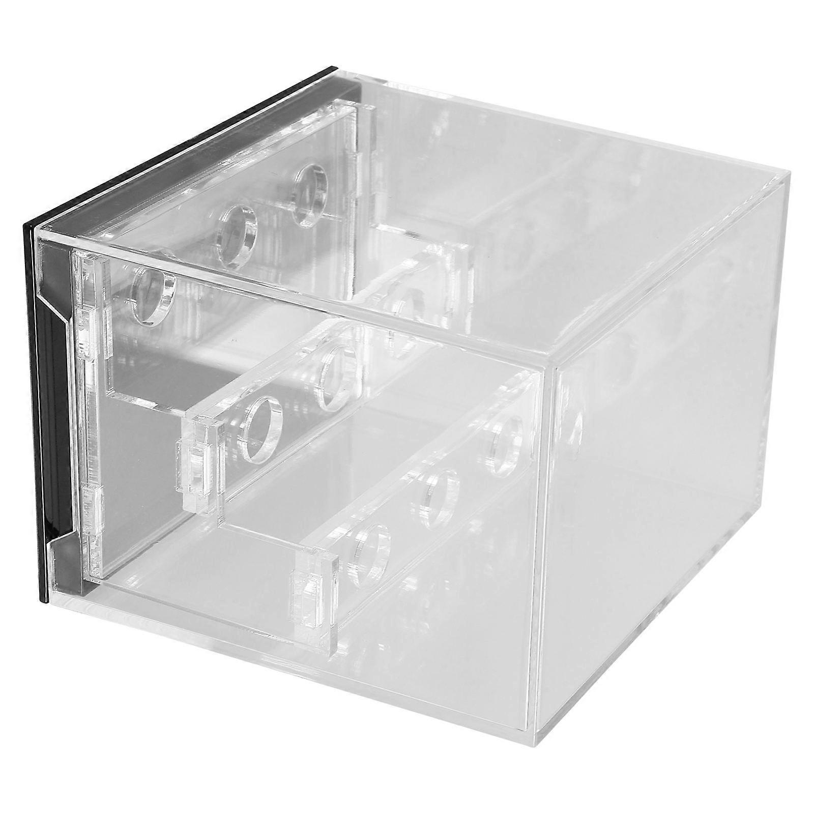 Black Acrylic Specimen Display Box for Protection Small Set