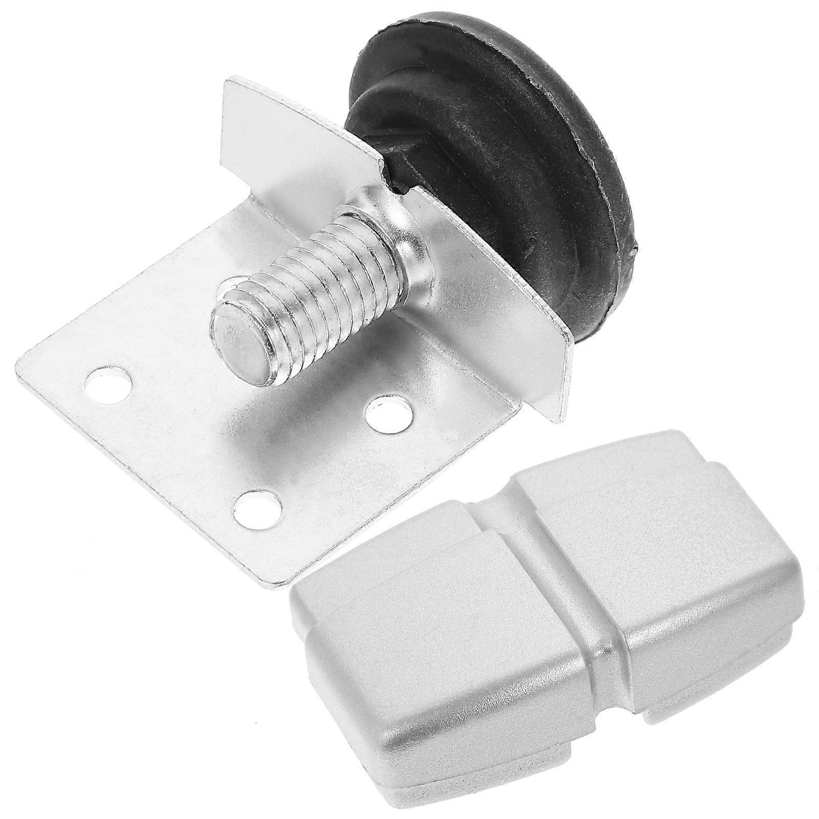 Divider Fix Pads Furniture Hardware for Desk Screen Fixing 2Sets