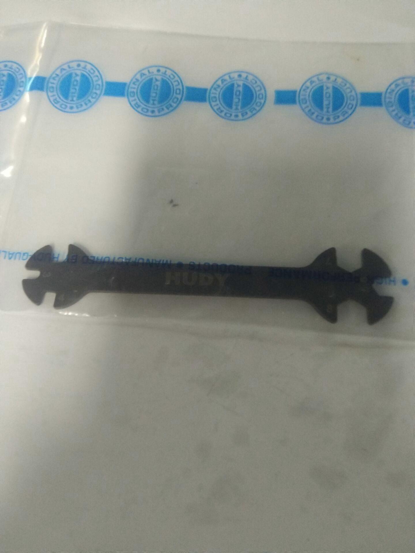 DEWIN RC Wrench, Remote Control Model Toy Tool, Metal Accessory Multi-function Wrench, for RC Car