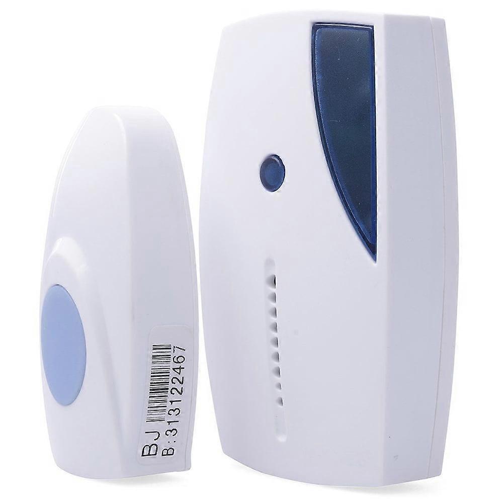 Wireless Door Bells Remote Doorbell Kit Control White