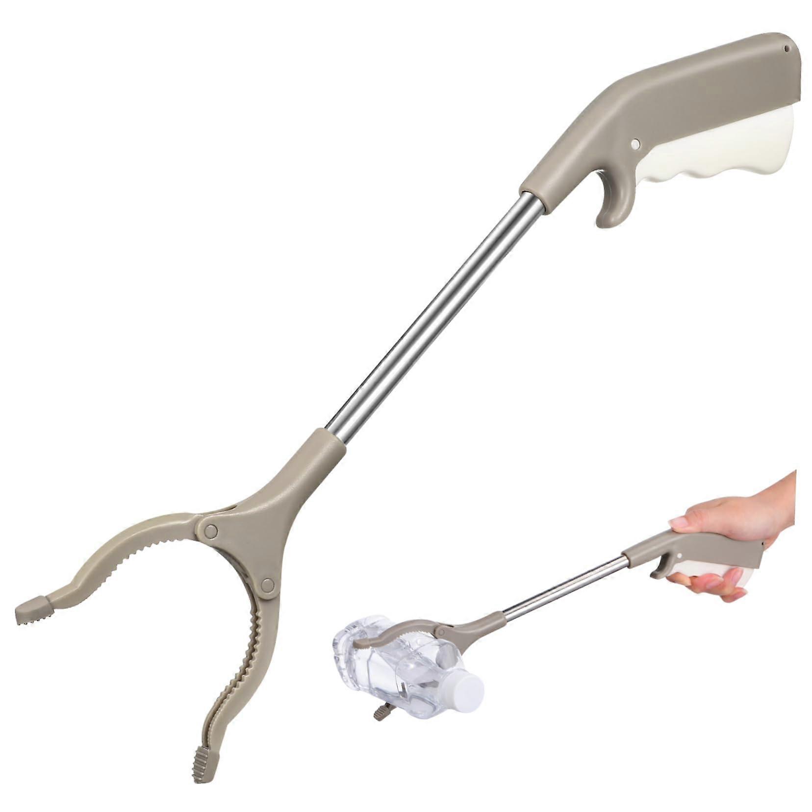 Trash Picker Grabber Tool with NonSlip Ergonomic Grip, Long Reach Extendable Litter Picker