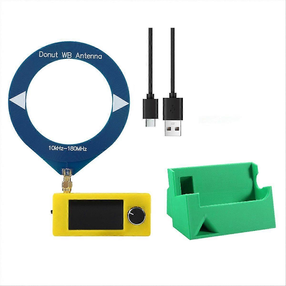 SI4732 Radio Receiver 1.9inch Display 10-180MHz FM/AM/LSB/USB Shortwave Radio Receiver SI4732 Mini R