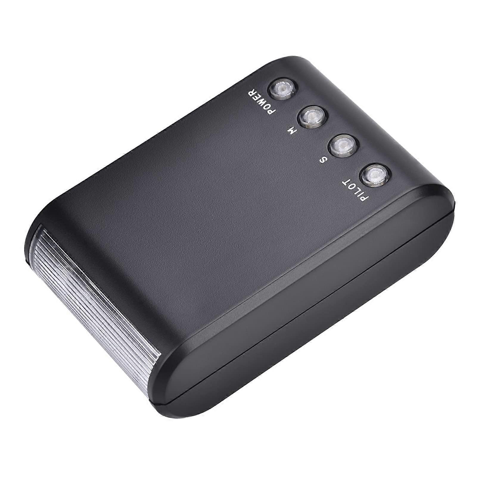 Mini Portable DSLR Camera Flash with Bright Soft Illumination and Quick Hot Shoe Mount