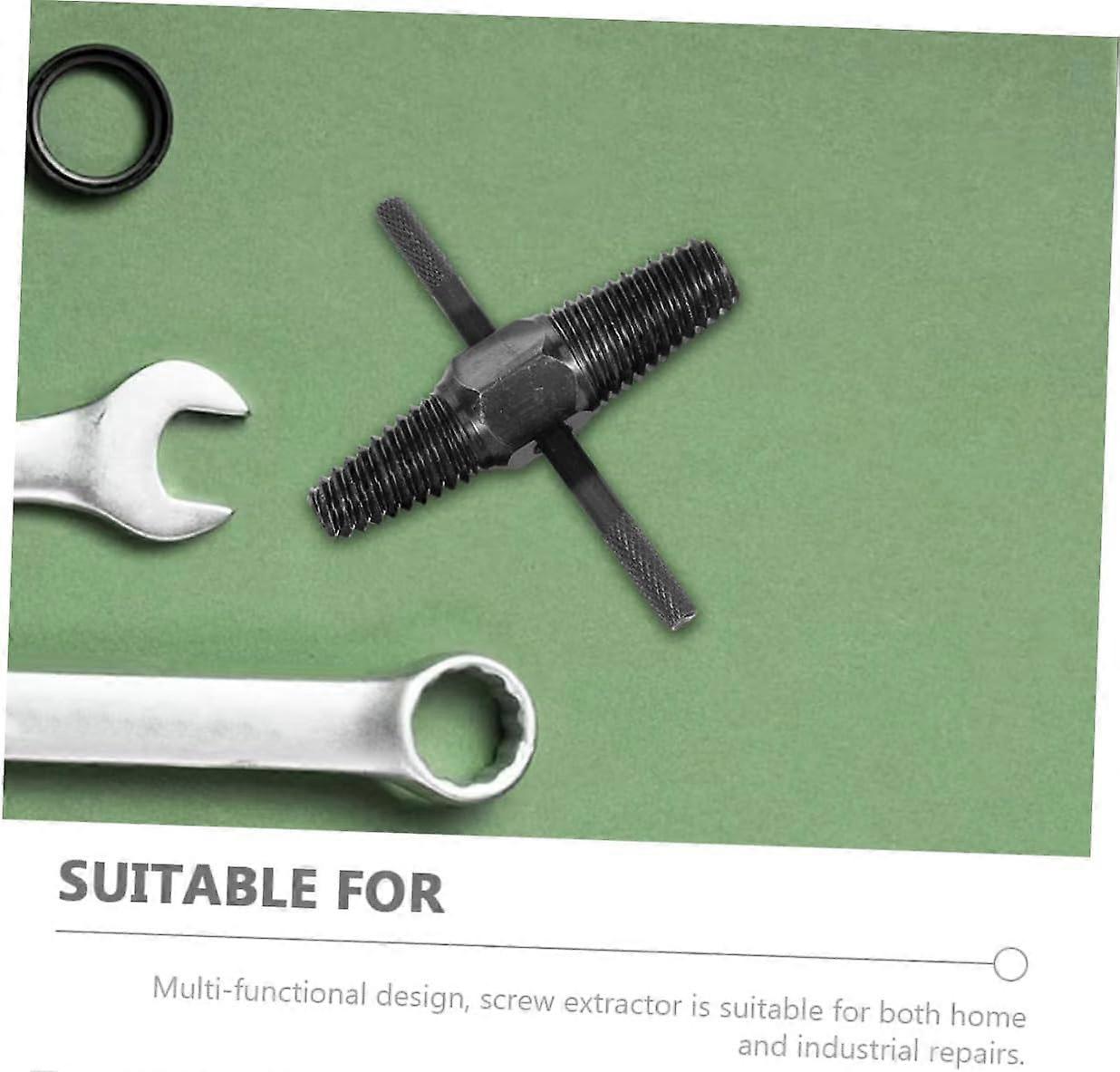 Screw Extractor and Bolt Remover with Ergonomic Grip DualHead Design for Damaged Bolts and Screws