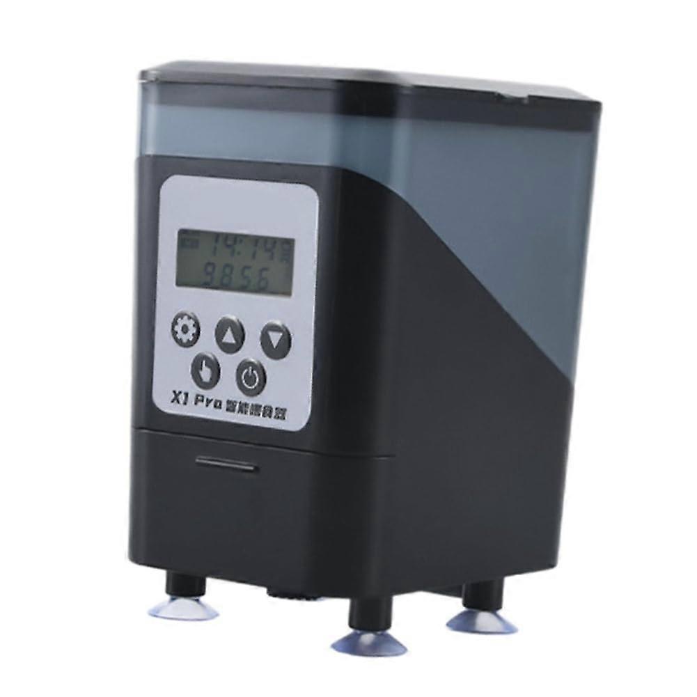 Automatic Fish Feeder with Timer, Large Capacity Waterproof Aquarium Food Dispenser