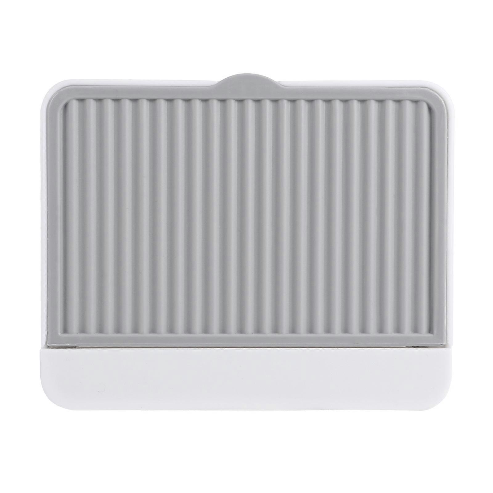 Grey Plastic Soap Rack for Storage Use 1Pcs Multipurpose Storage Bracket