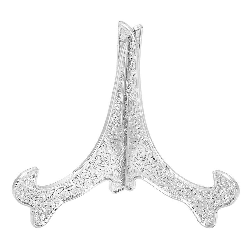 Display Stand Aluminum Medal Holder Practical Use Event Use 15x10cm Rectangular Base 1Pcs