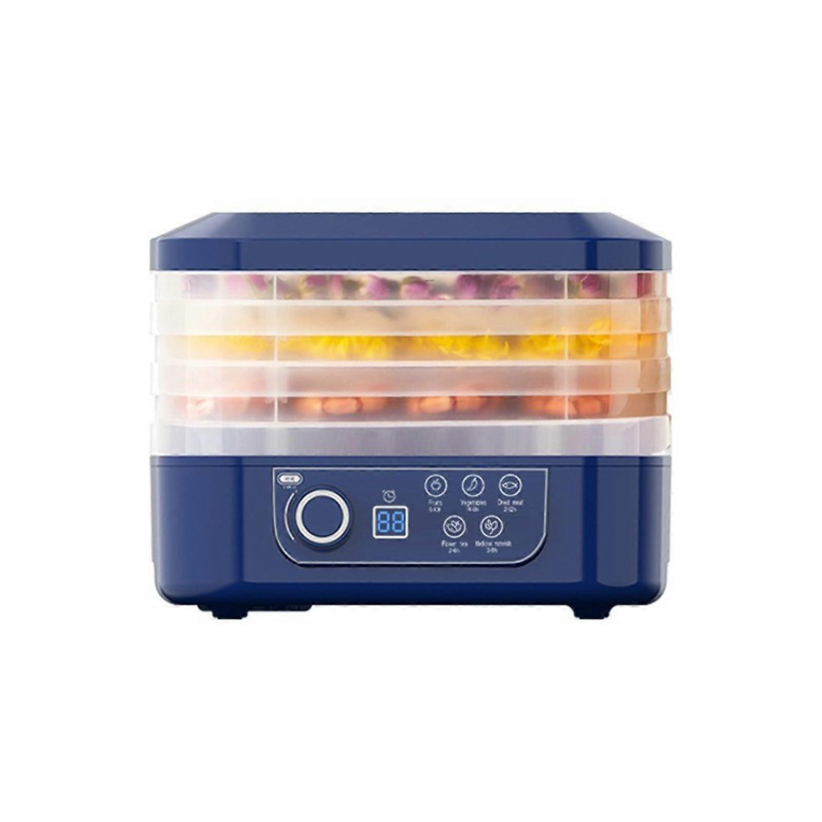 Digital Food Dehydrator with Silicone Baking Mat, Adjustable Timer and Temperature for Meat Fruit Vegetables Macaron