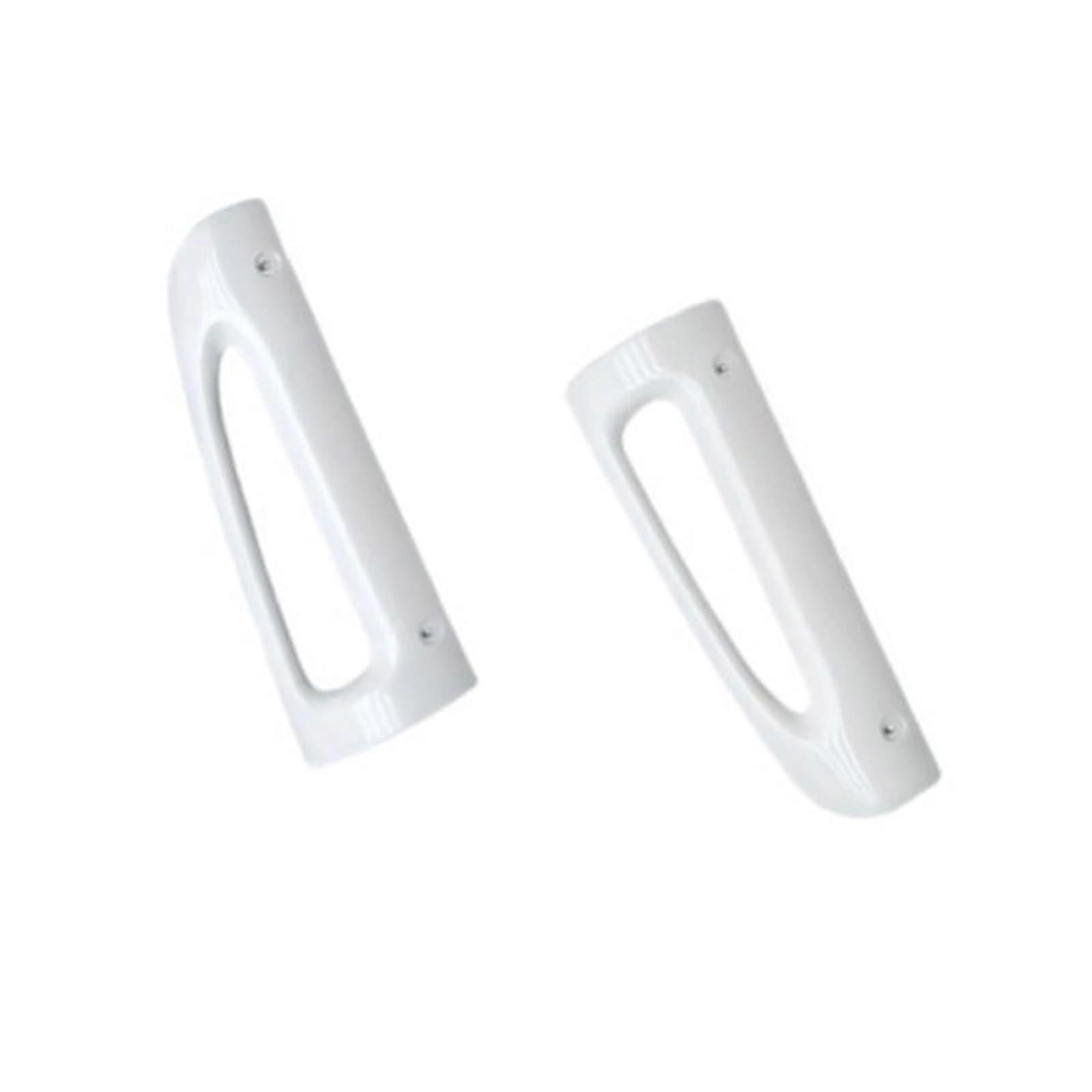 2PCS Refrigerator Door Handles Replacement Set, Ergonomic Grip, Universal Fridge Compatibility