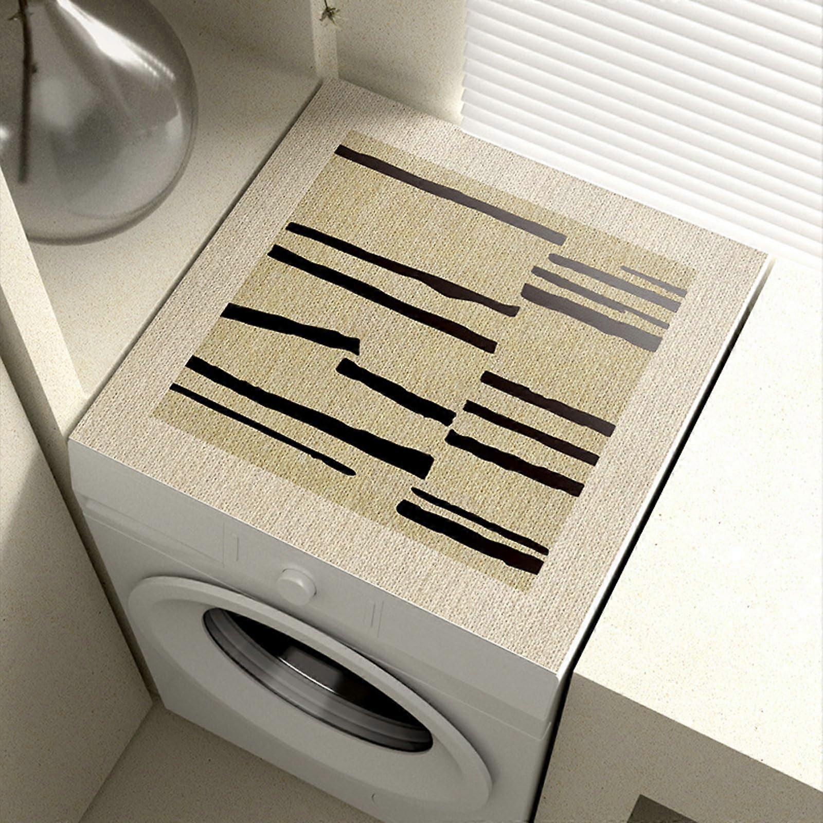 Washing Machine  Cover PVC Leather Dustproof AntiSlip Protector 40x50cm for Dryer