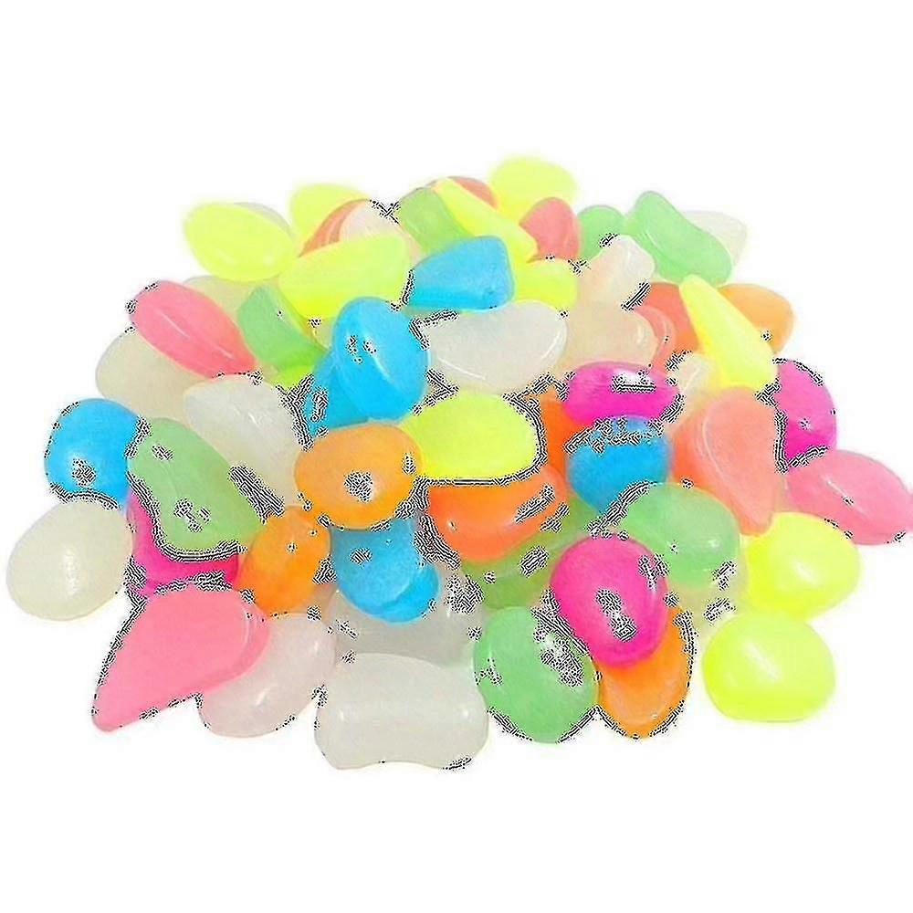 800stk/300stk/100stk Lysende Sten,Lysende Småsten Lysende Sten