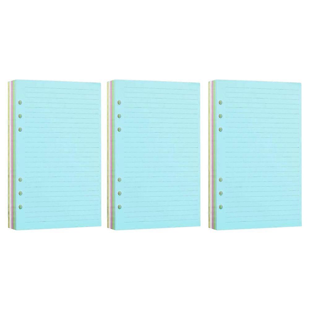 Colorful Loose Leaf Paper Notebook Replacement Paper for Writing Use 1Set