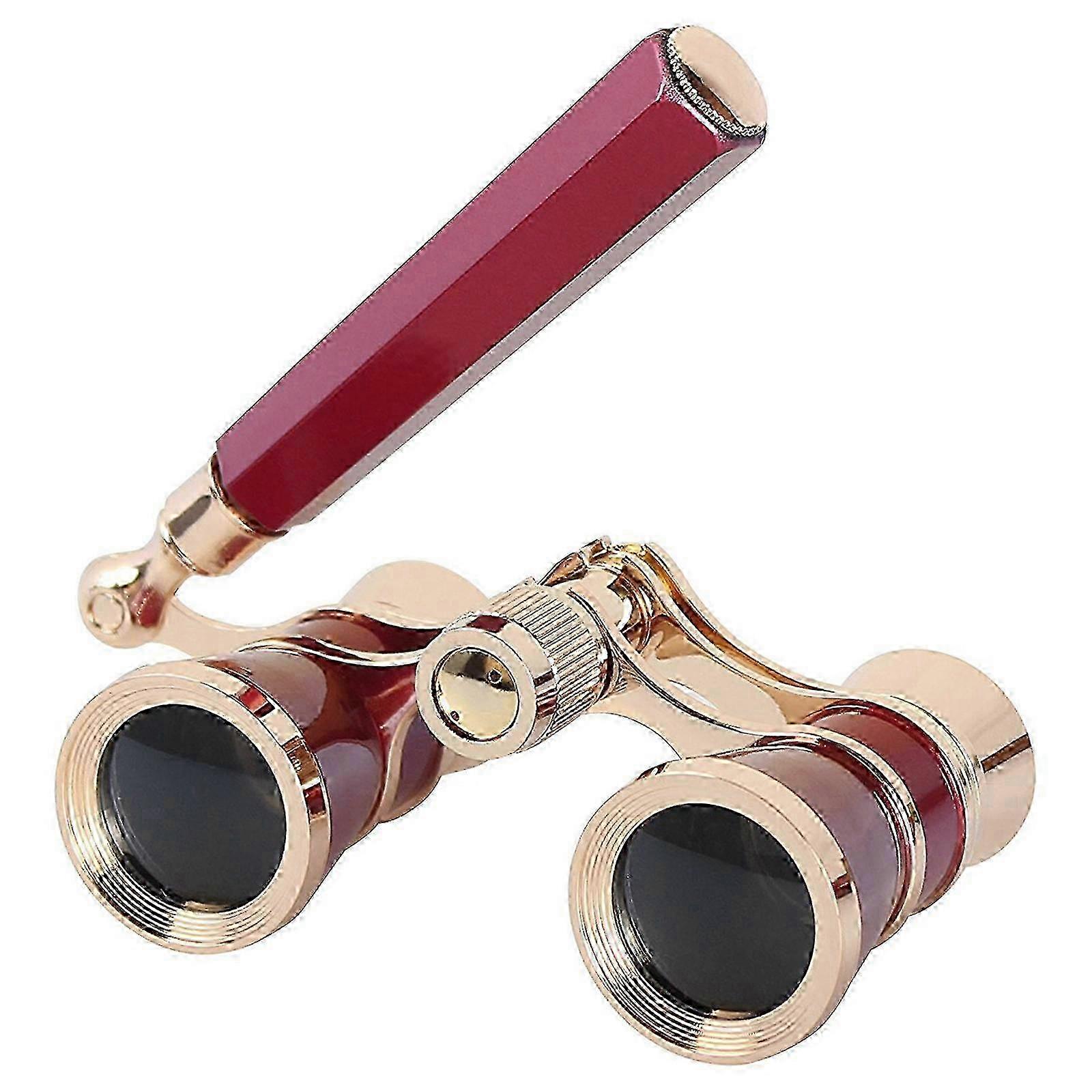 2026 Compact 3X25 Opera Binoculars - Adjustable Handle Theater Glasses
