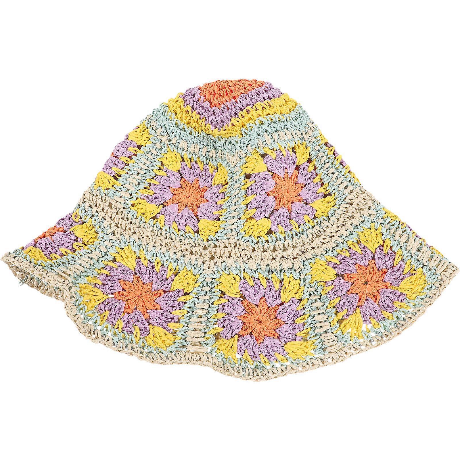 Decorative Bucket Hat Casual Style Beach Activities Lightweight 1 Pcs