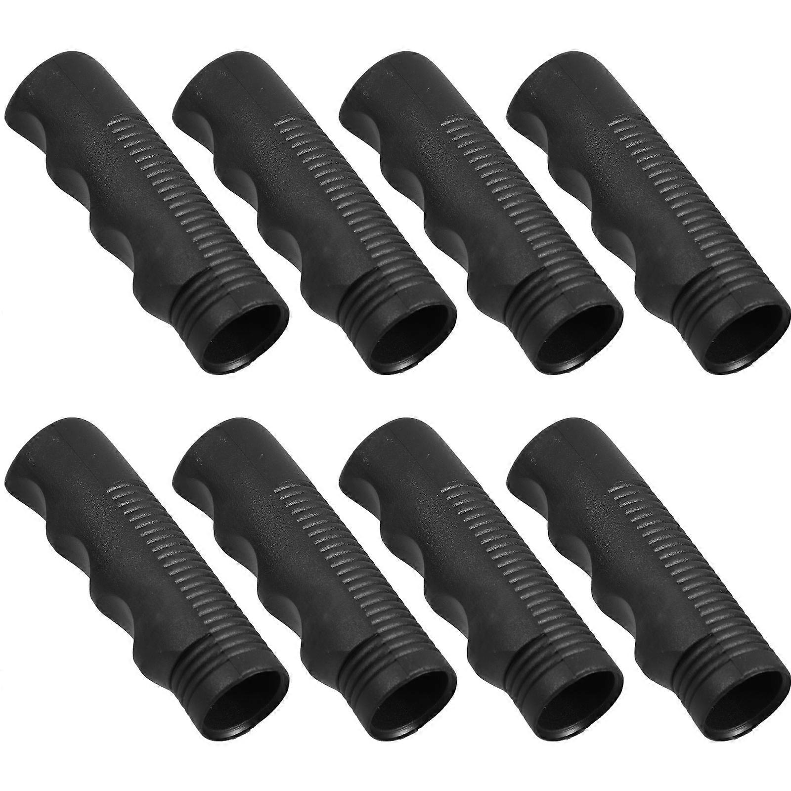 Replaceable Wheelchair Handle Grips 4Pairs Anti-Skid PVC Material