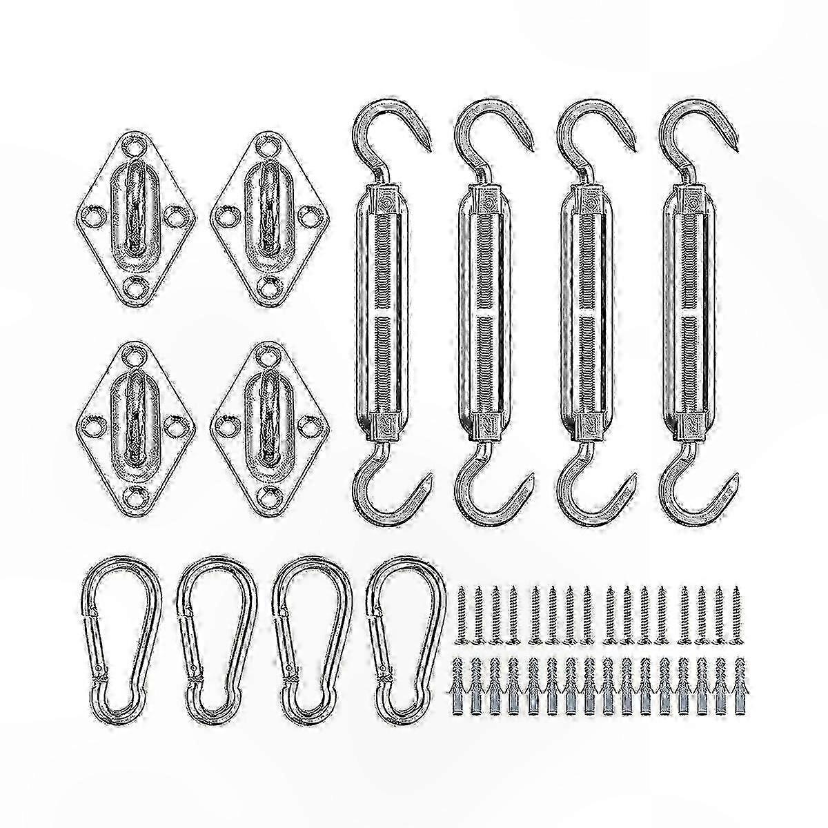 304 Stainless Steel Awning Attachment Kit with Mounting Tools & Screws