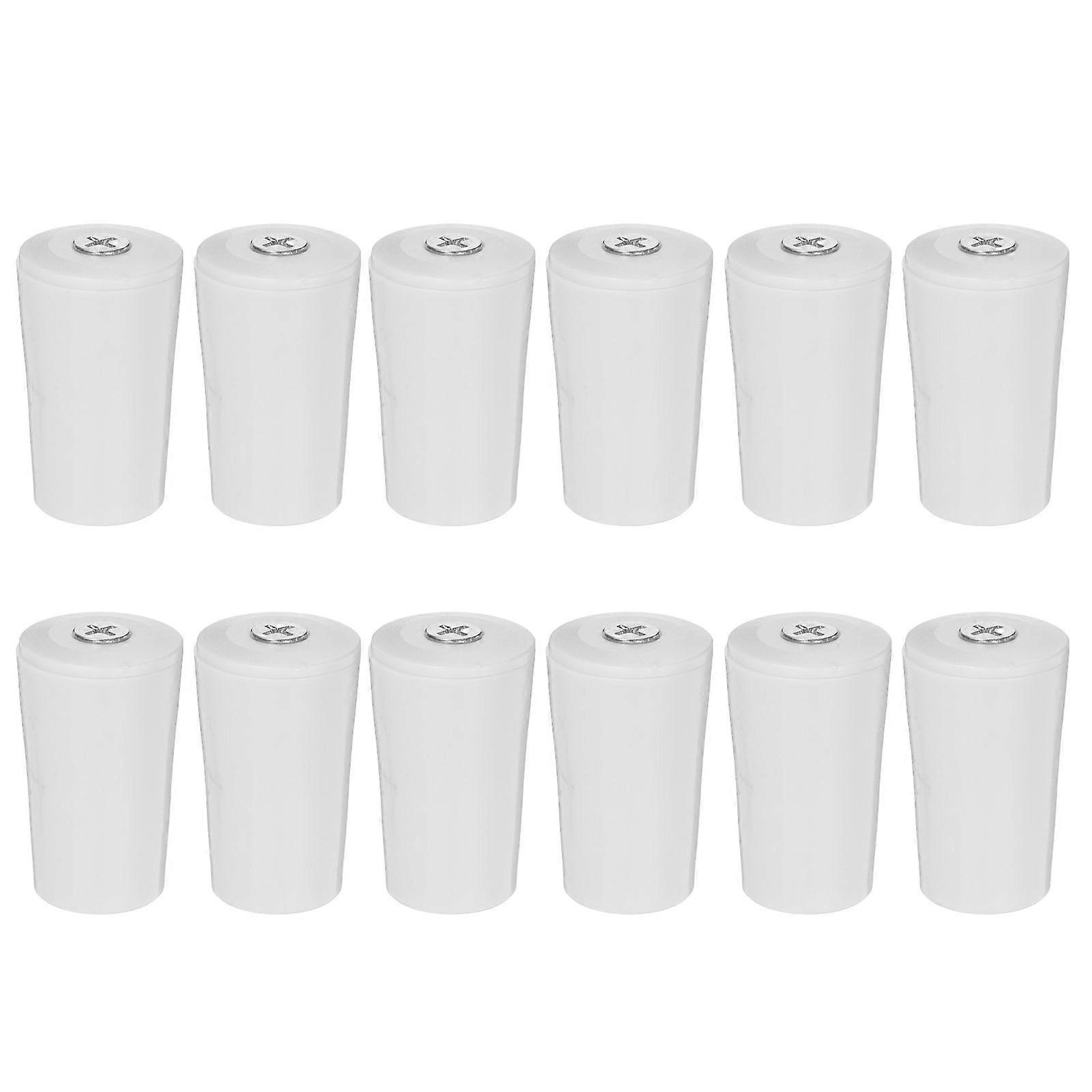 12pcs Roller Shutter Stopper: With Nut Core And Cap Plug Plastic Buffer Stoppers For Window Blinds Easy Installation For Home Use