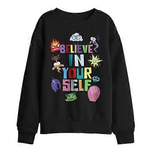 Inside Out 2 Childrens/Kids Believe In Yourself Sweatshirt