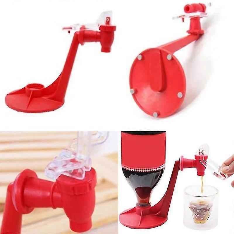 Creative Soda Drink Dispense Gadget Party Coke Drinking Automatic Dispenser Tool