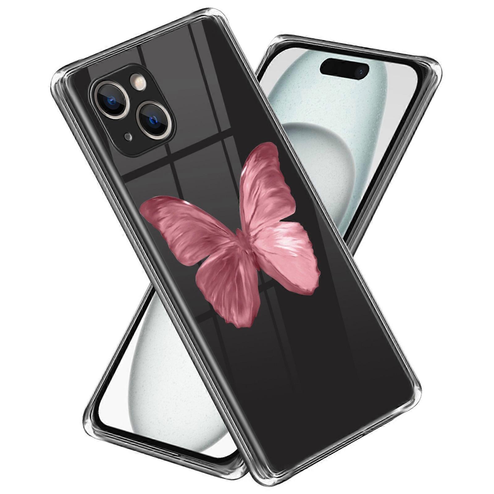 Phone Case for iPhone 15 Pattern Printing Soft TPU Phone Cover