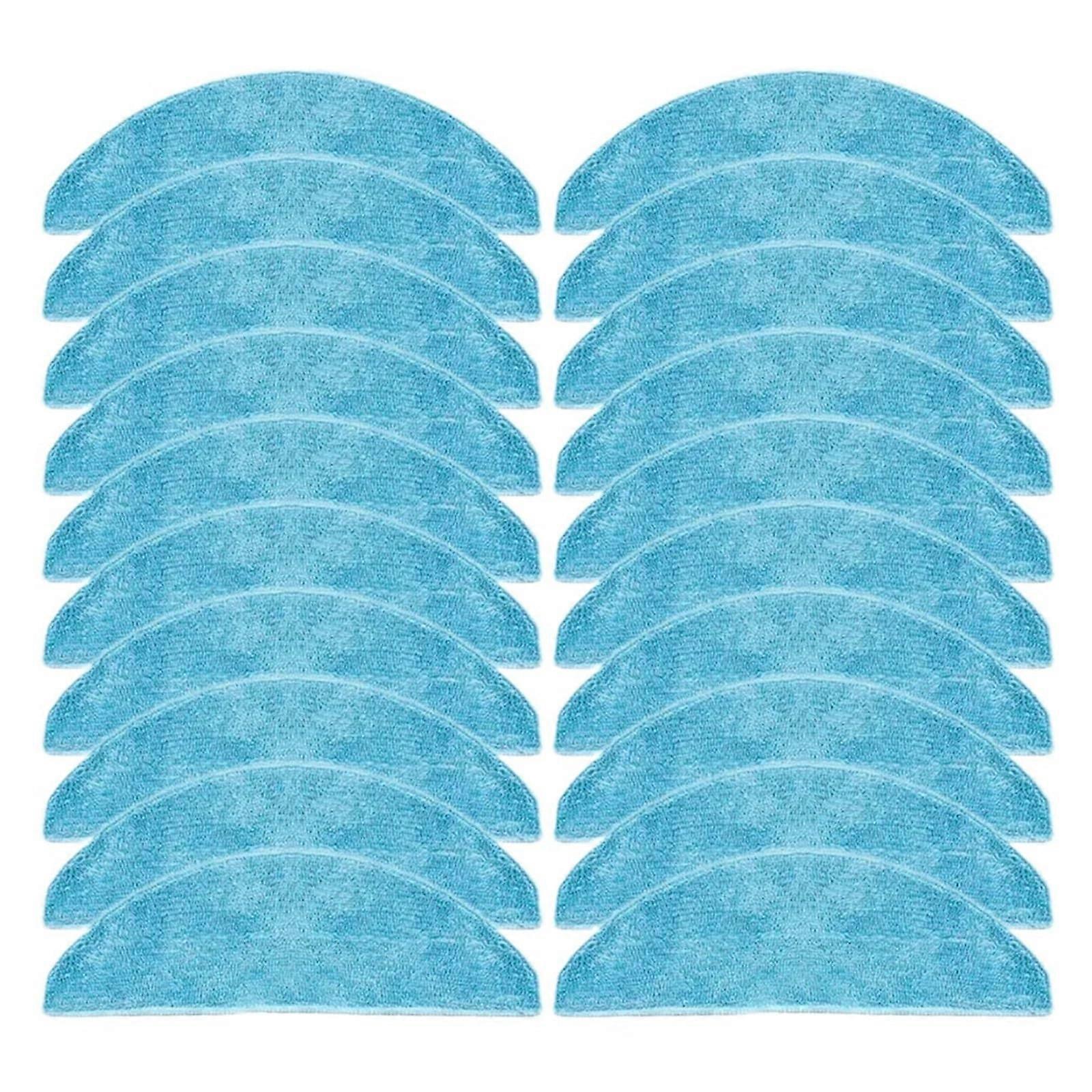 Robot Vacuum Mop Cloth Replacement Pads, Compatible with Conga 7490 8290 Immortal, 20 Pack