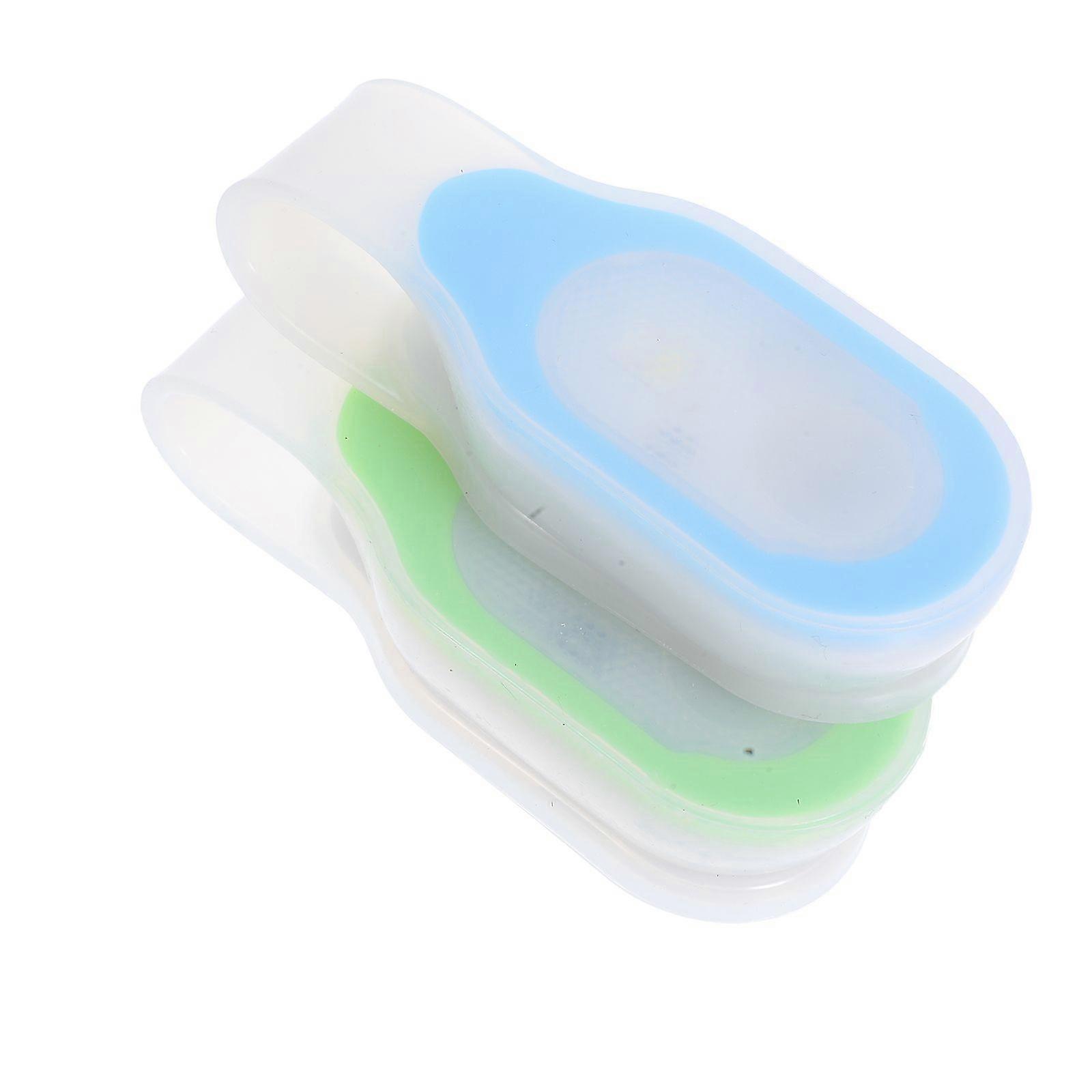 2pcs Hands Free Led Flashlights Clip On Flashlights Safety Nursing Night Lights