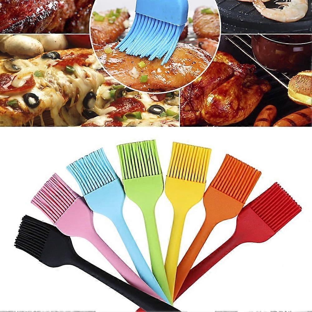 Baking Brush Silicone Cooking Bakeware Bread Pastry Oil BBQ Basting Brush  Baking Tool