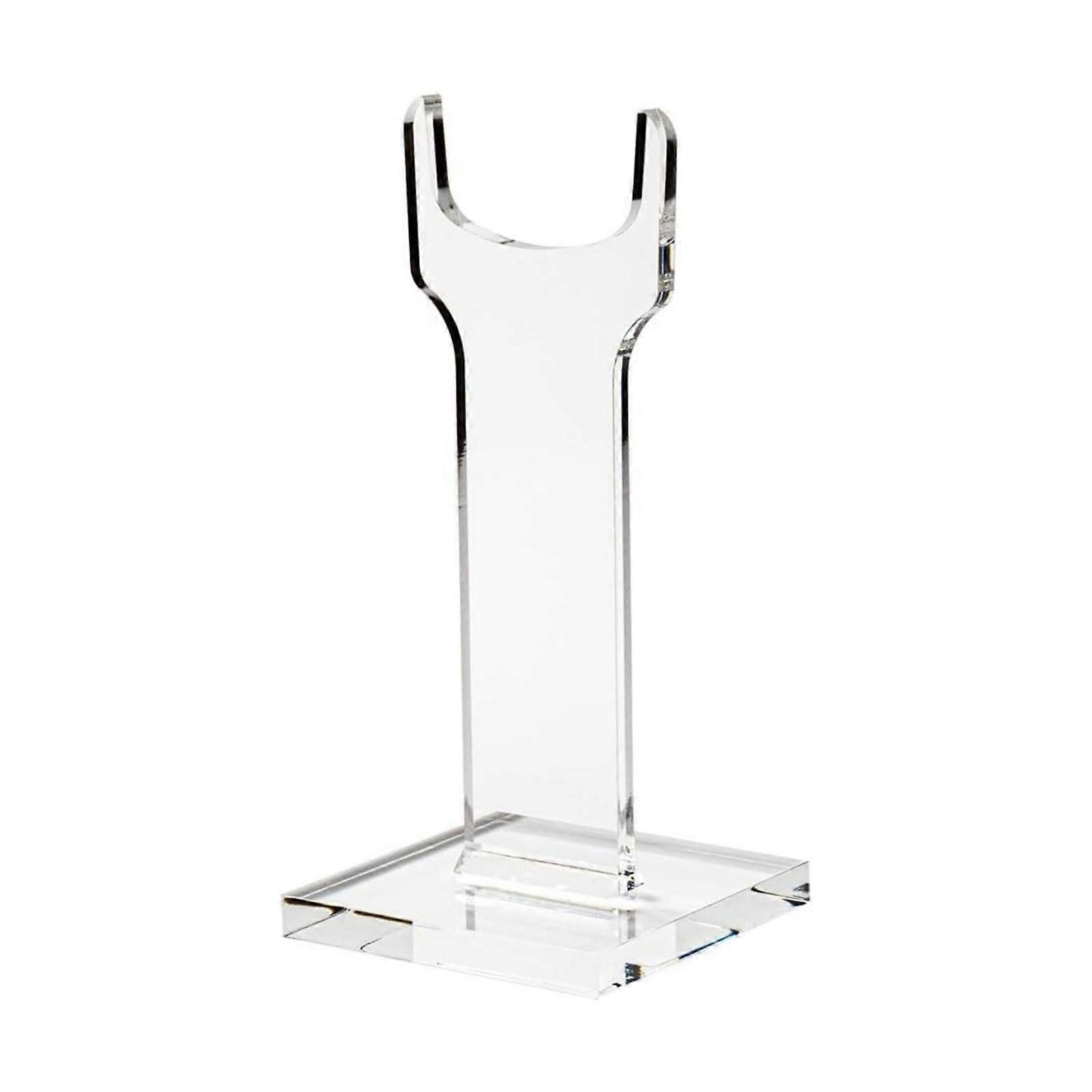 Clear Acrylic Display Stand for Toy Rifles, Secure SpaceSaving Rifle Model Holder Shelf