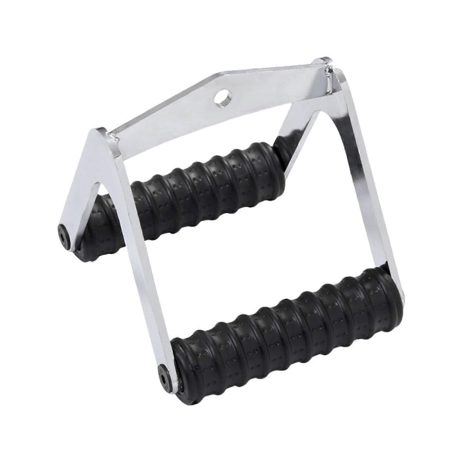 Cable Machine Attachment V Shaped Row Handle Ergonomic Grip for Back Biceps Triceps Workout