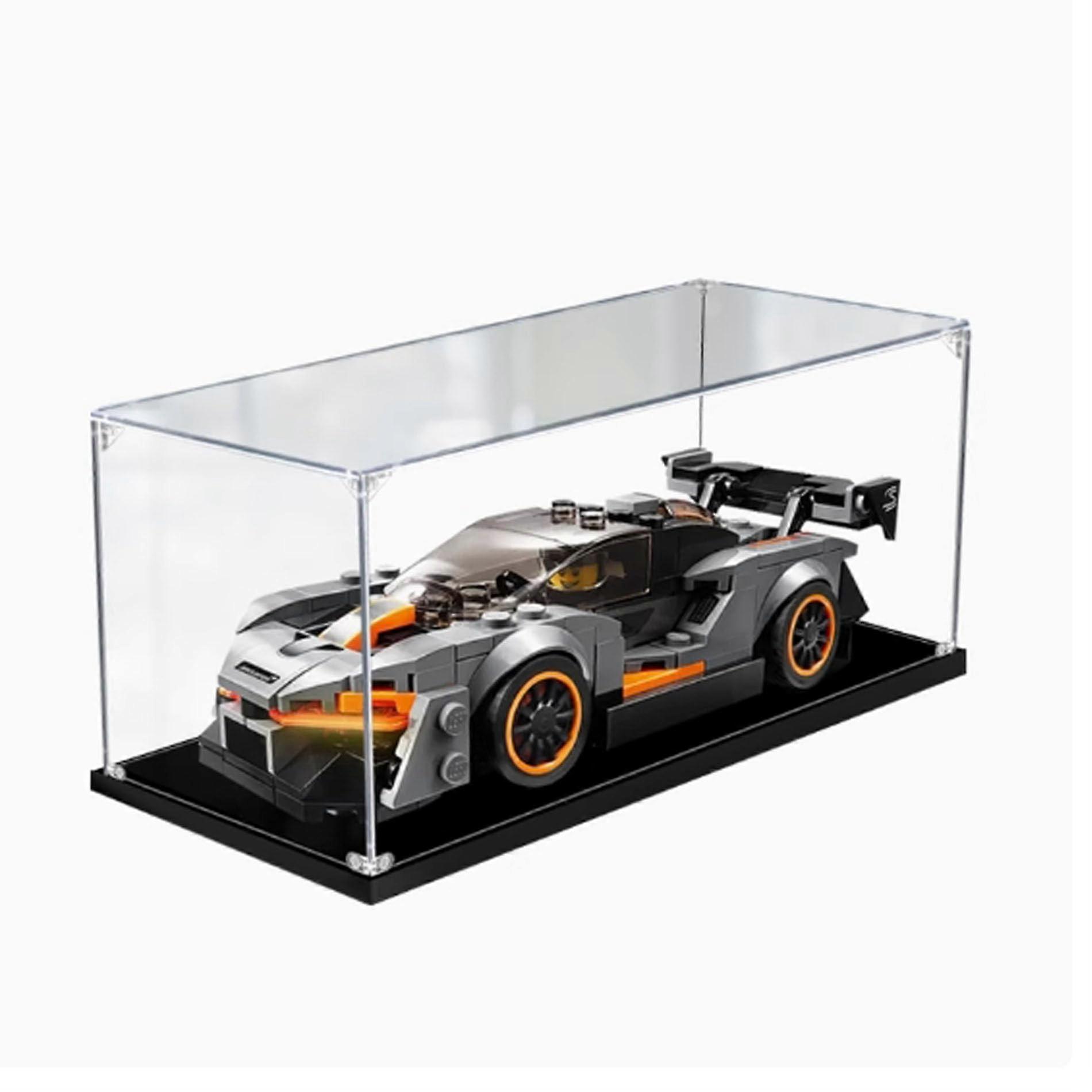 Acrylic Display Case for  75892 Car Model, Clear Dustproof Snap Fit, Impact Resistant Design
