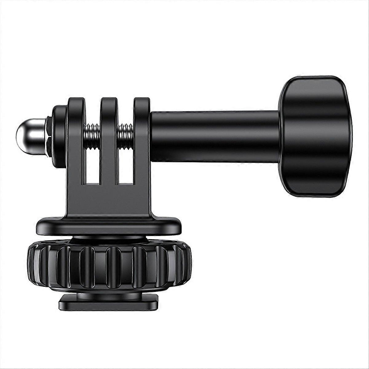 Action Camera Cold Shoe Adapter with 180° Adjustment