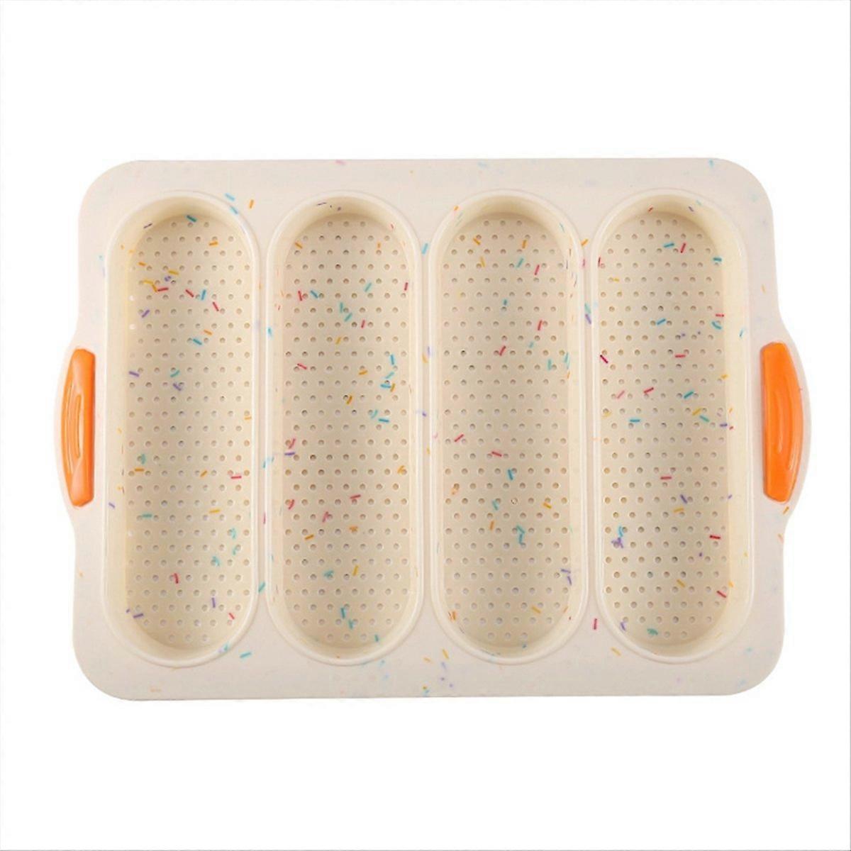 Silicone Loaf Pan Baking Pan,White