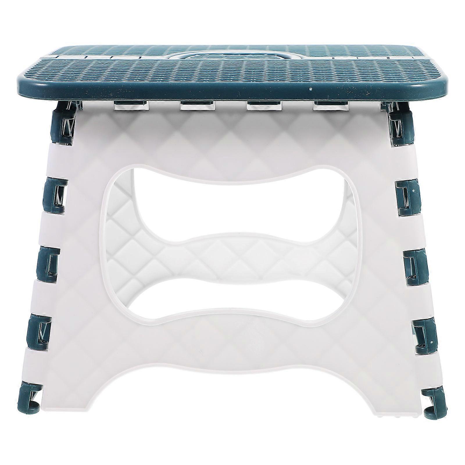 Outdoor Folding Step Stool Plastic Stool for Portable Fishing Use 1Pcs