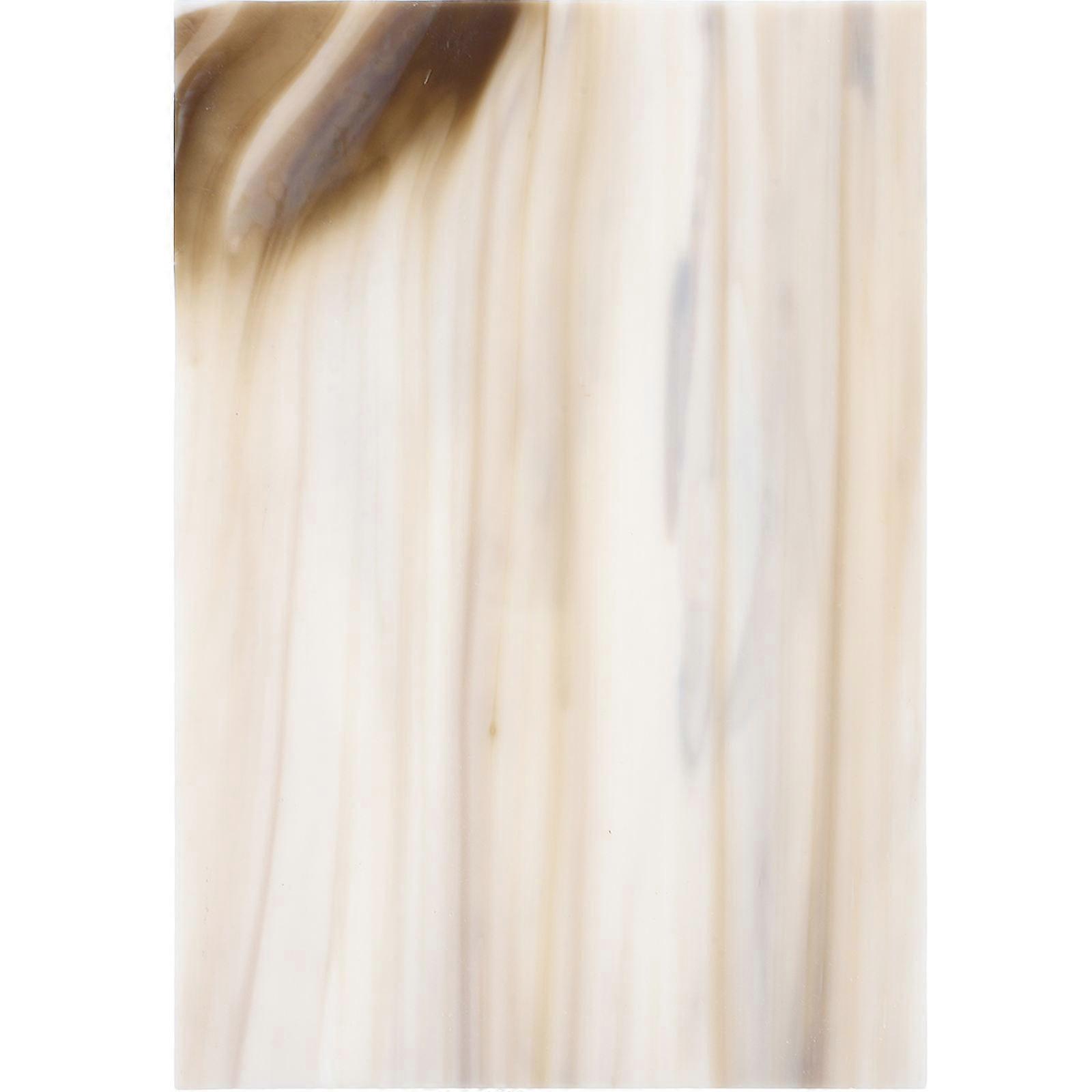 Stained Glass Sheets Art Supplies Mosaic Tiles Assorted Color Rectangular For Craft Projects 1Set