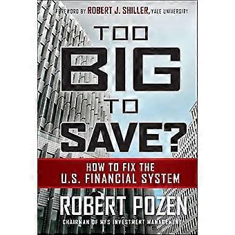 För stor för att spara: Hur fixar det amerikanska finansiella systemet