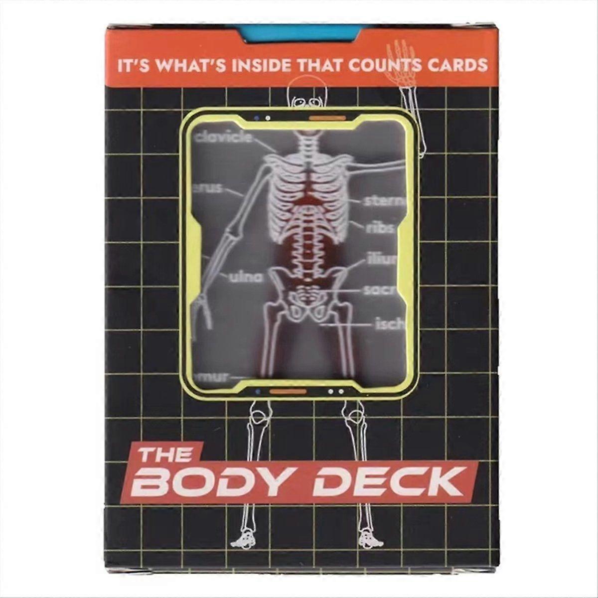 Body Deck 52 Sheets Playing Cards