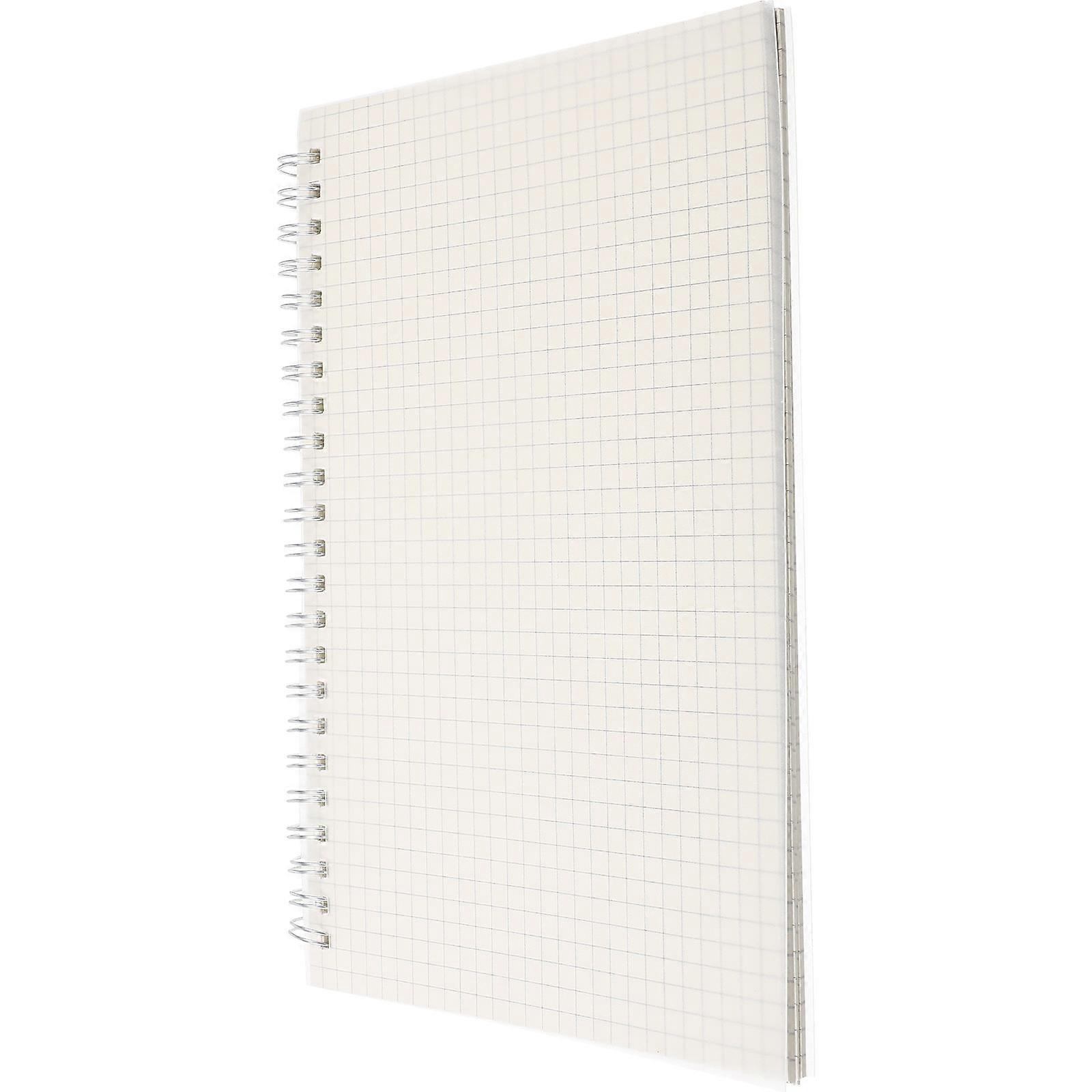 Grid Notebook Spiral Notepad for Writing Planning 5Pcs Collection