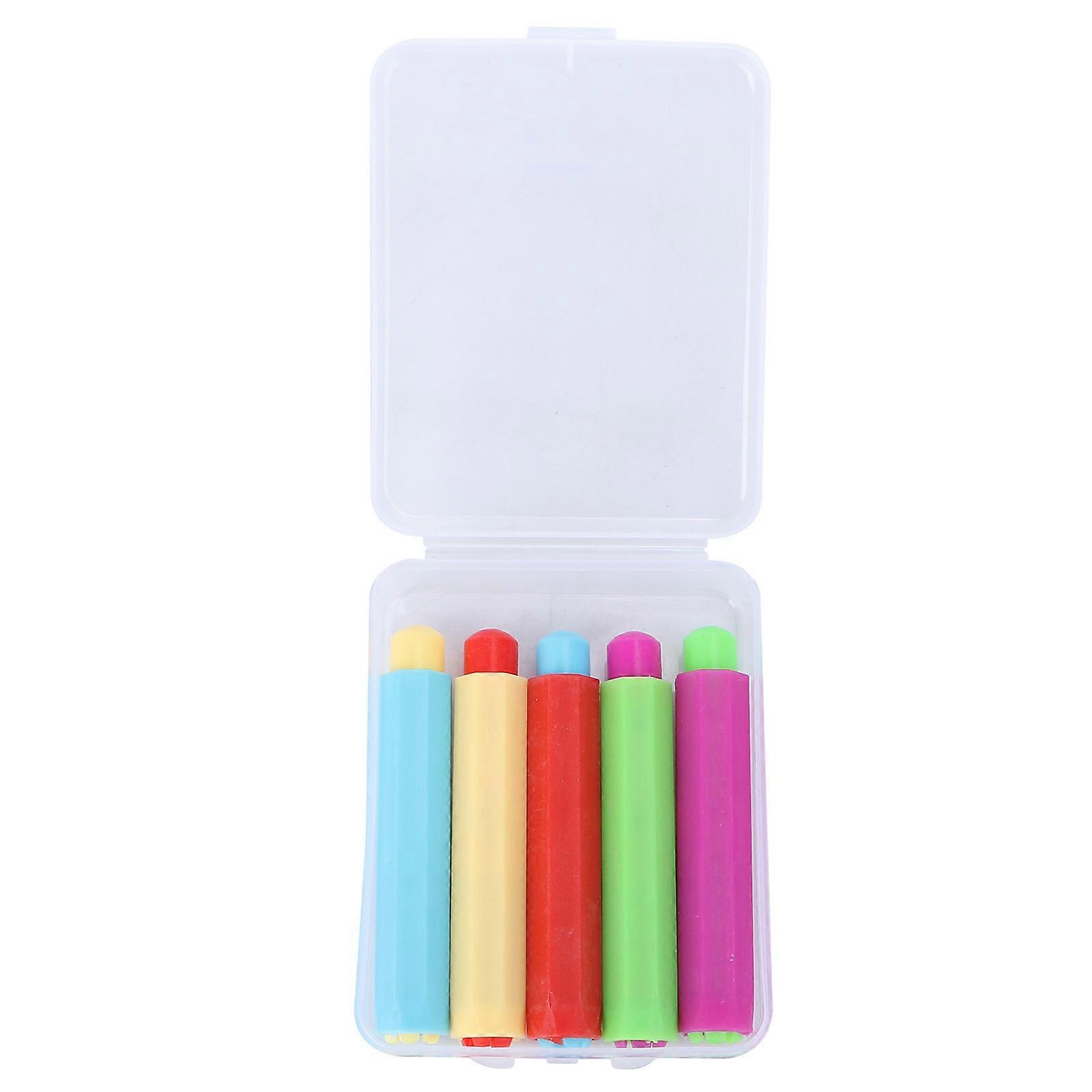 Chalk Holder Writing Extender for Holding Chalk 5Pcs Assorted