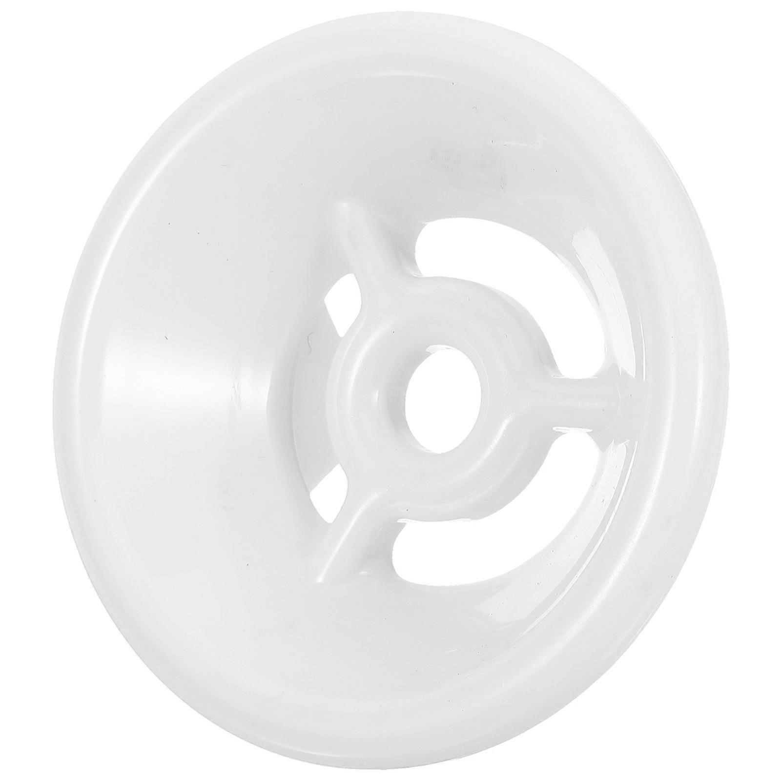 White Plastic Urinal Stopper for Bathroom Odor Control 5Pcs ABS Material
