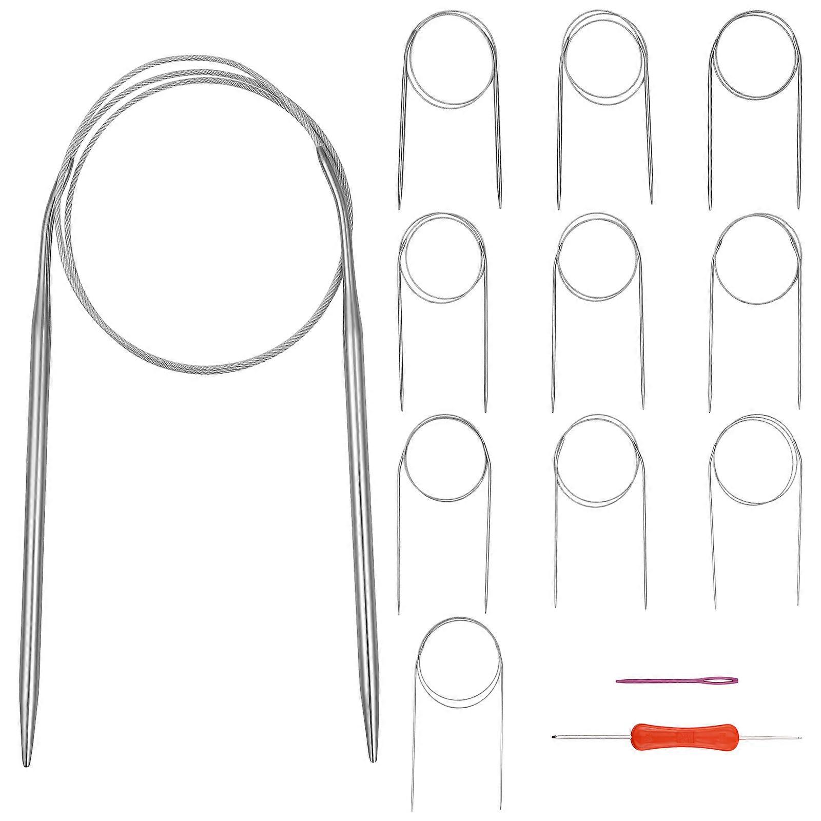 Professional Circular Knitting Needles for Knitting Use 11Pcs Set