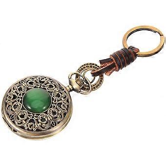 Runde Taschenuhr, Antik, Zeitanzeige, Business, Legierung, 1 Stück