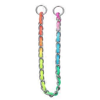 Dog Strap Harness | Rainbow Dog Chain | 1 Piece Pet Accessory