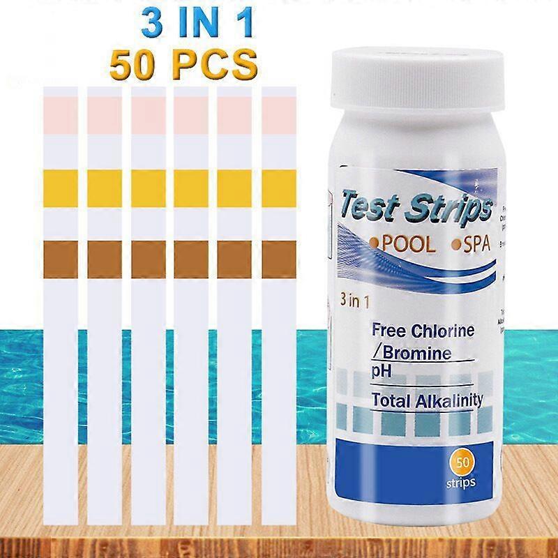 3-in-1 Pool Test Strips - pH