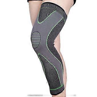 Nylon Knitted Riding Sports Extended Knee Pads, Size: XXL
