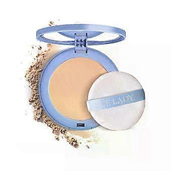 SACE LADY Polvos fijadores faciales, cobertura total, polvos compactos con almohadilla, larga duración, resistente al agua, corrector, maquillaje, cosméticos, recién llegados