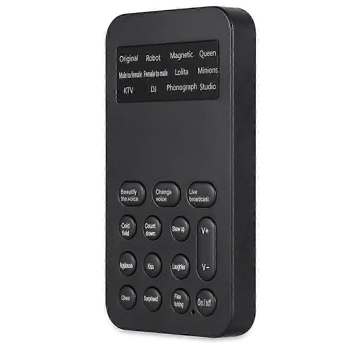 Stemvervormer Handheld Microfoon Stemvervormer met Geluid Multifunctionele Effecten Machine voor Telefoon