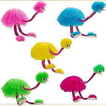 Marionetka Struś Drewniana Marionetka Zabawka Zabawna Marionetka Sznurek Marionetka Fast-Yvan