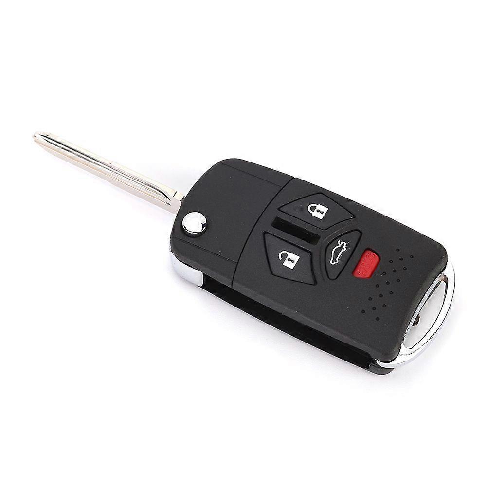 Coque de clé télécommande pliable 3+1 boutons pour Mitsubishi Eclipse 2007-2010