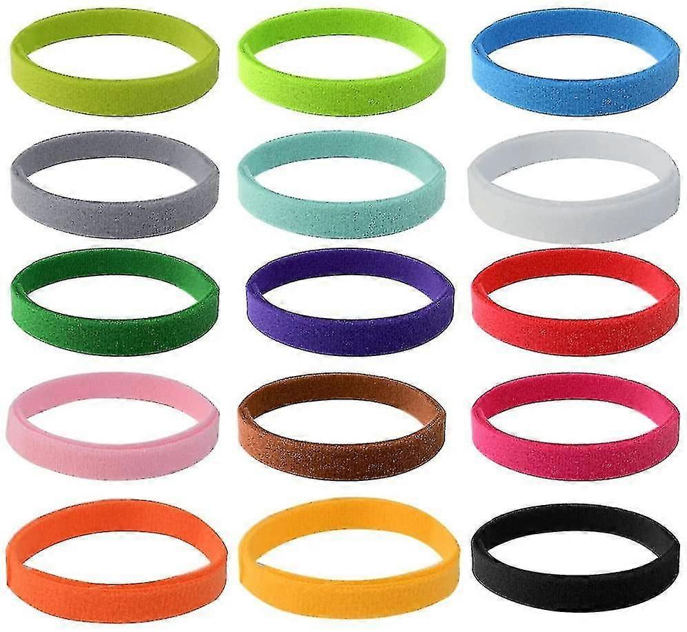 Puppy Id Collars, Adjustable Soft Puppy Kitten Collars(15pcs, Random)